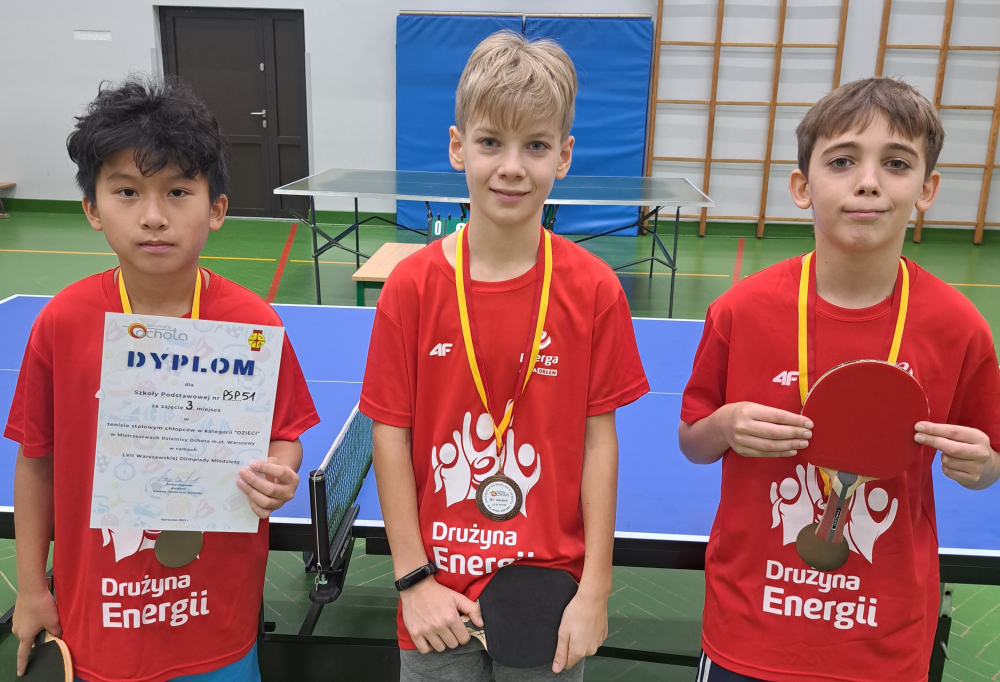 Mistrzostwach Dzielnicy Ochota w tenisie stołowym