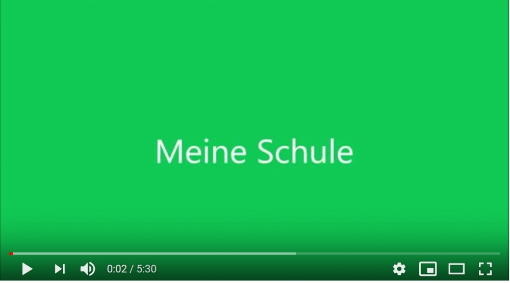Meine Schule - Wir sprechen Deutsch