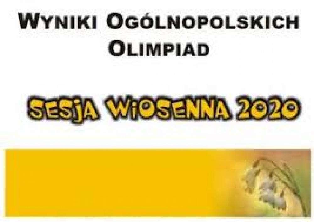 Wyniki konkursu Olimpus j. polski klasy 8